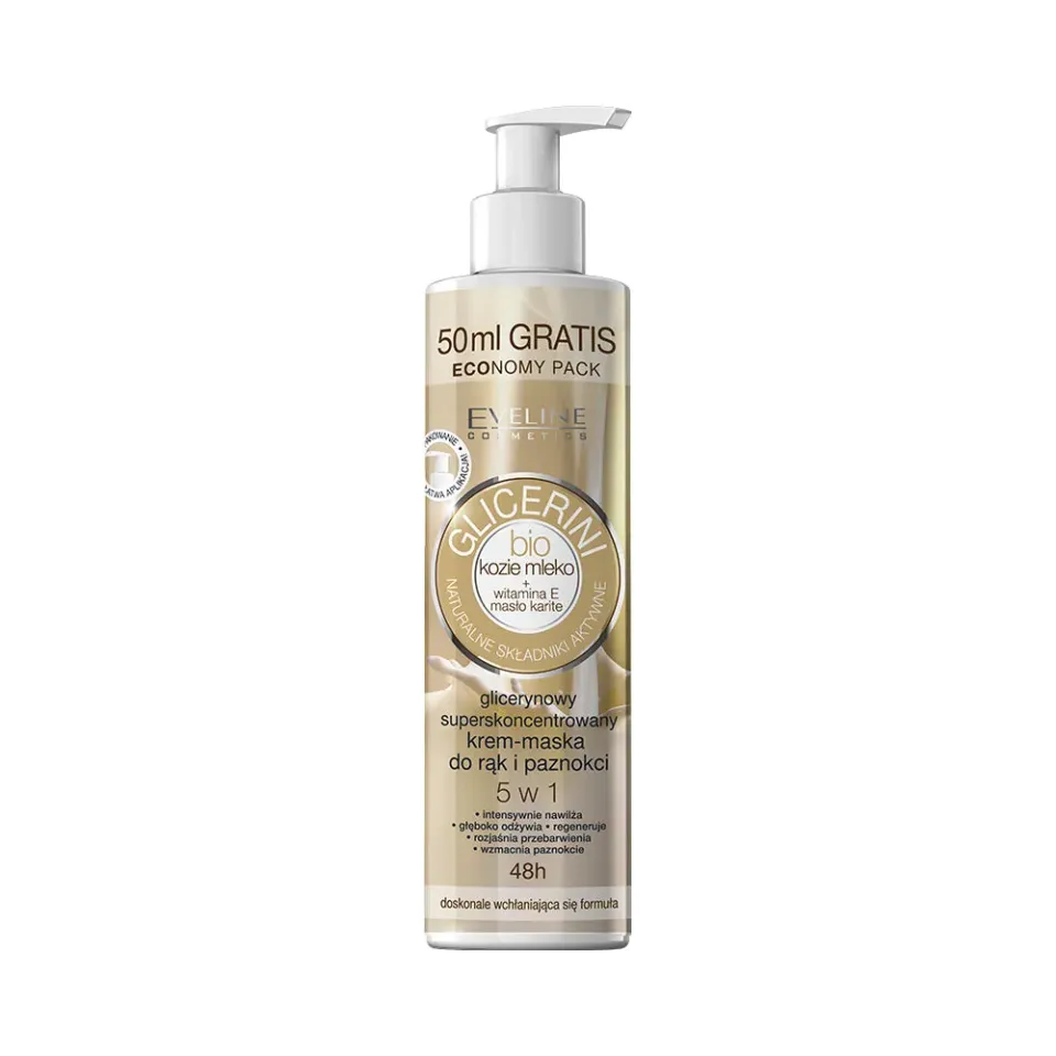 Eveline Glicerini crème mains glycérine lait de chèvre