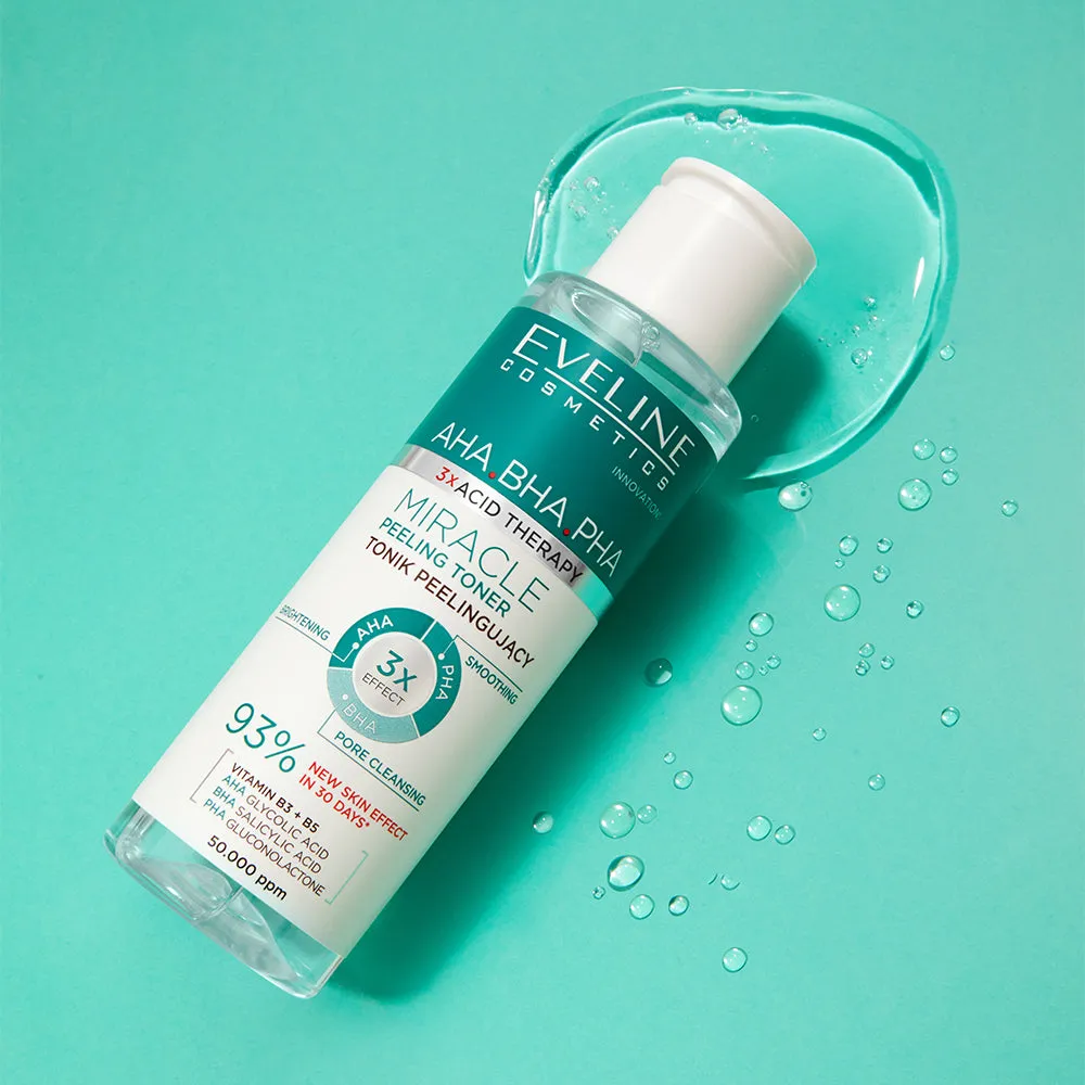 Eveline 3x Acid Therapy lotion visage exfoliante