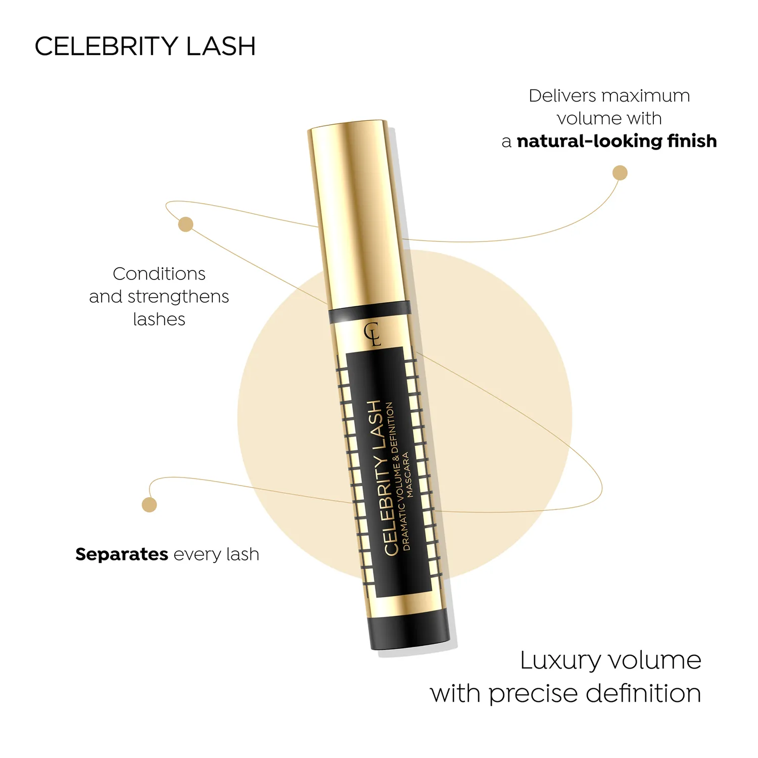 Eveline Christian Laurent Celebrity Lash mascara volume