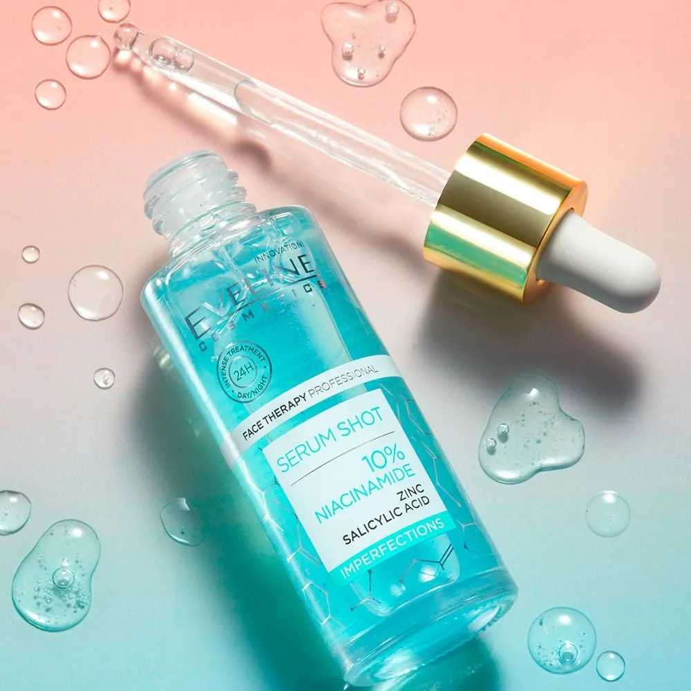 Eveline Face Therapy Professional Serum Shot Niacinamide sérum peau grasse