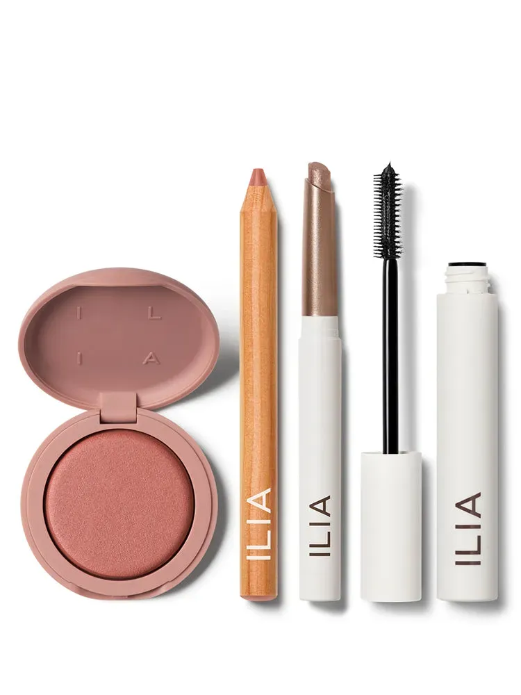 Ilia Color Play Edit coffret maquillage 4 pièces fini mat