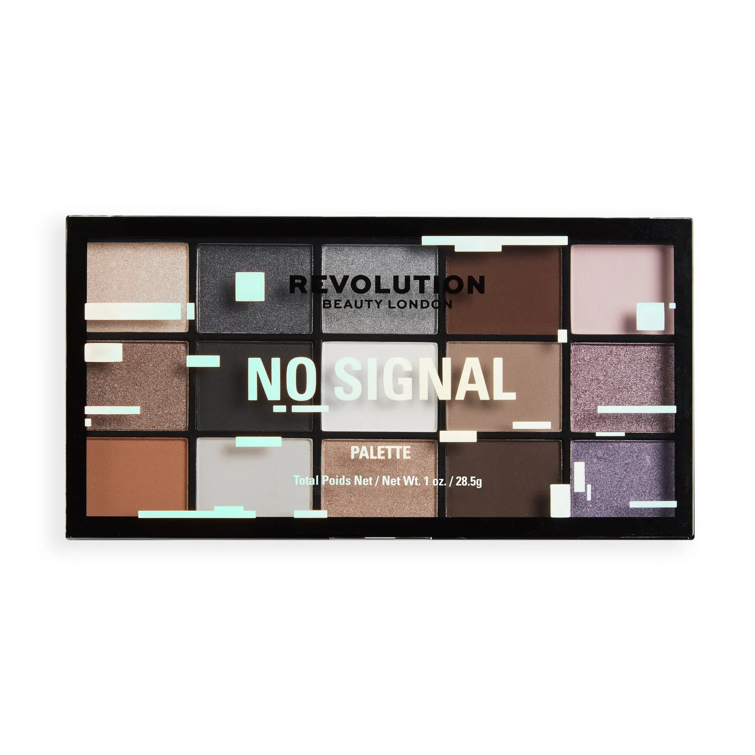 Revolution Reloaded No Signal palette fards gris fumé talc
