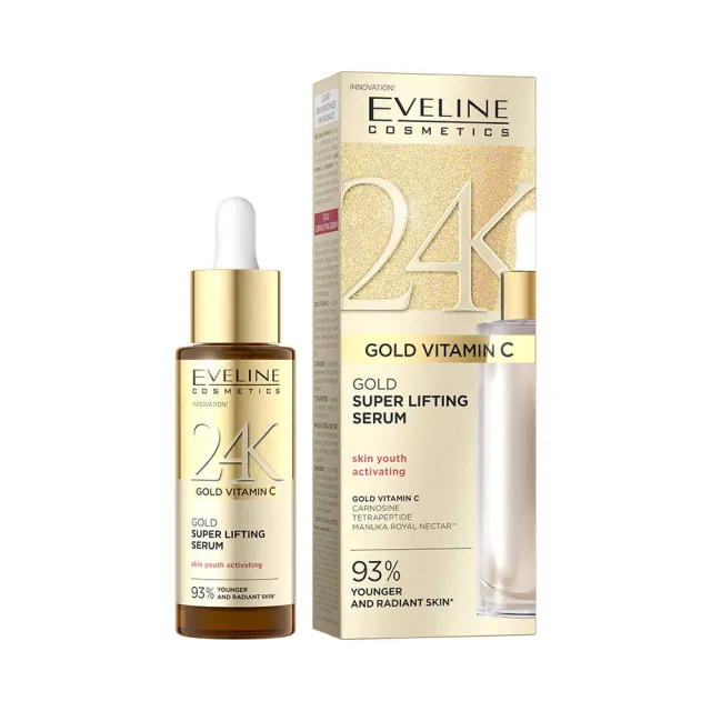 Eveline 24K Gold Vitamin C sérum liftant intensif or
