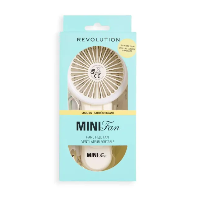 Revolution Poolside ventilateur main blanc portable été