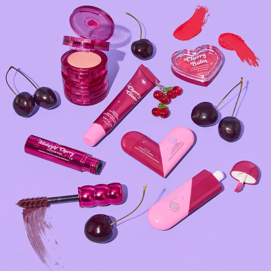 I Heart Revolution Midnight Cherry mascara bordeaux burgundy