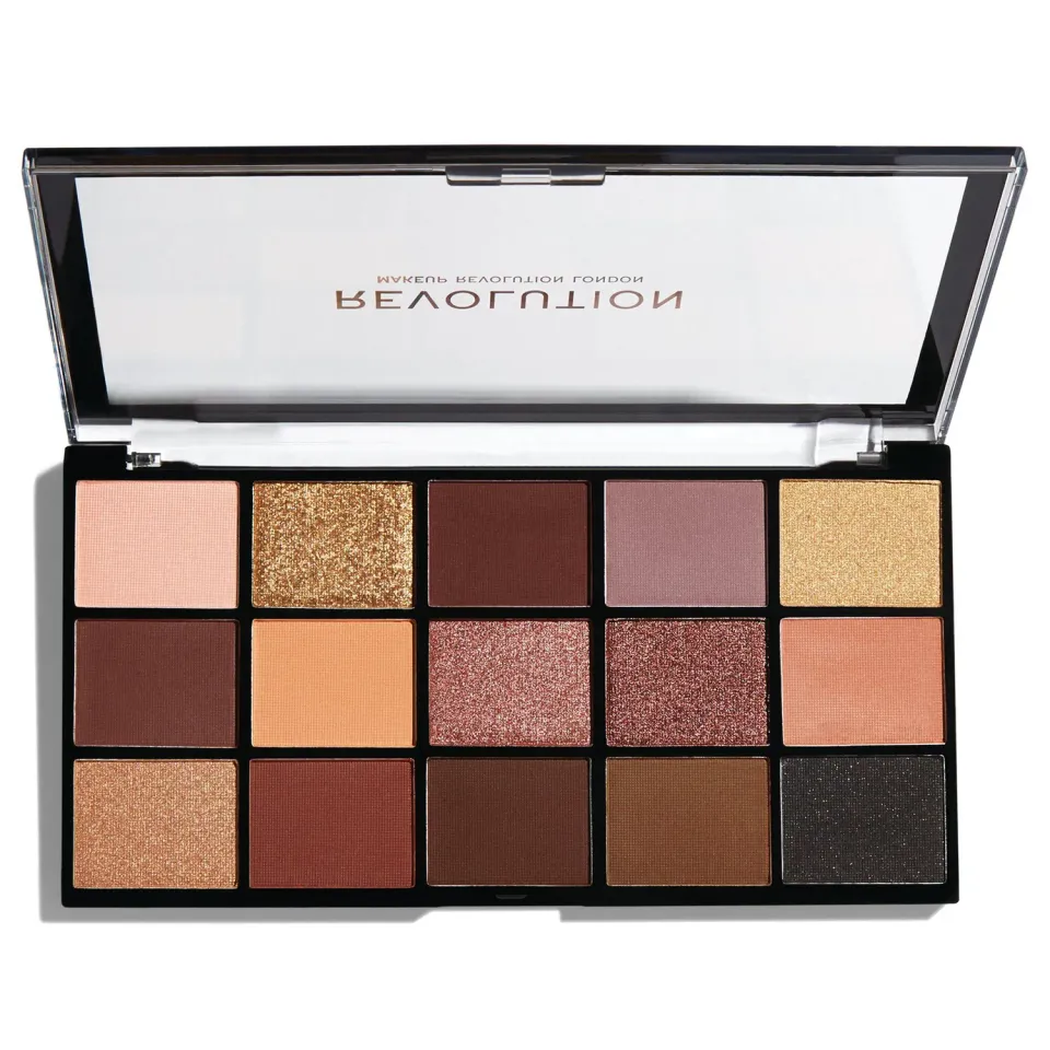 Revolution Reloaded Velvet Rose palette fards à paupières nudes chauds