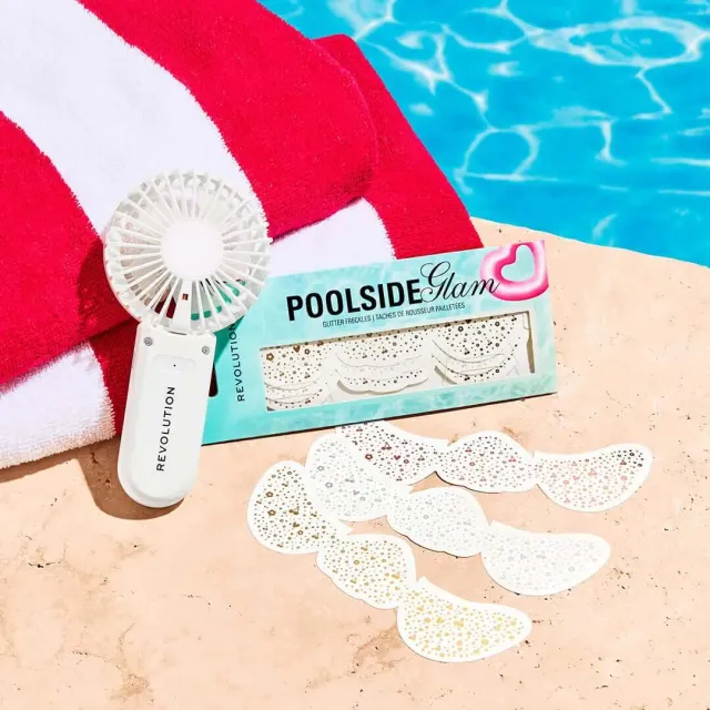Revolution Poolside tatouages éphémères taches de rousseur néon