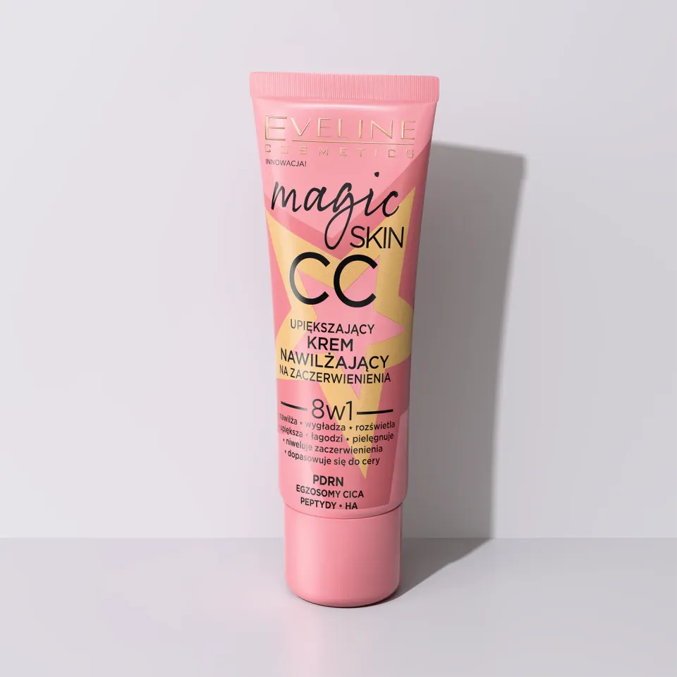 Eveline Magic Skin CC crème CC anti-rougeurs fini naturel