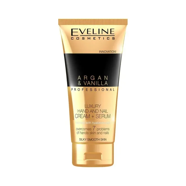 Eveline Cosmetics Argan Vanilla crème-sérum mains vanille