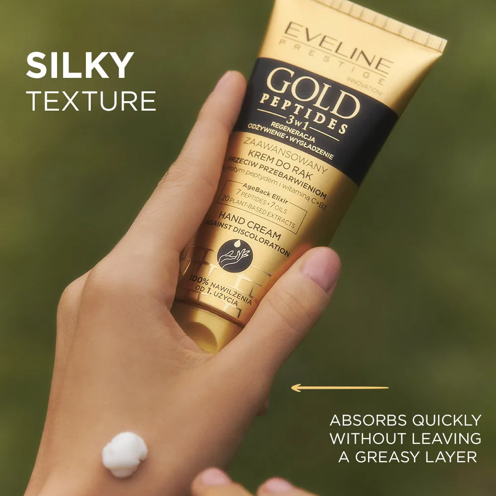 Eveline Gold Peptides creme mains anti-taches vitamine C