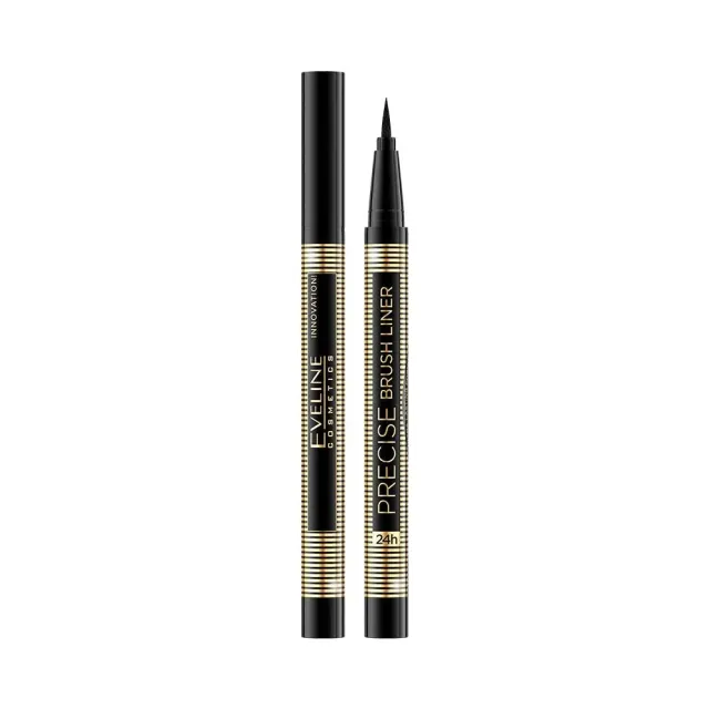 Eveline Precise Brush Liner eyeliner noir mat