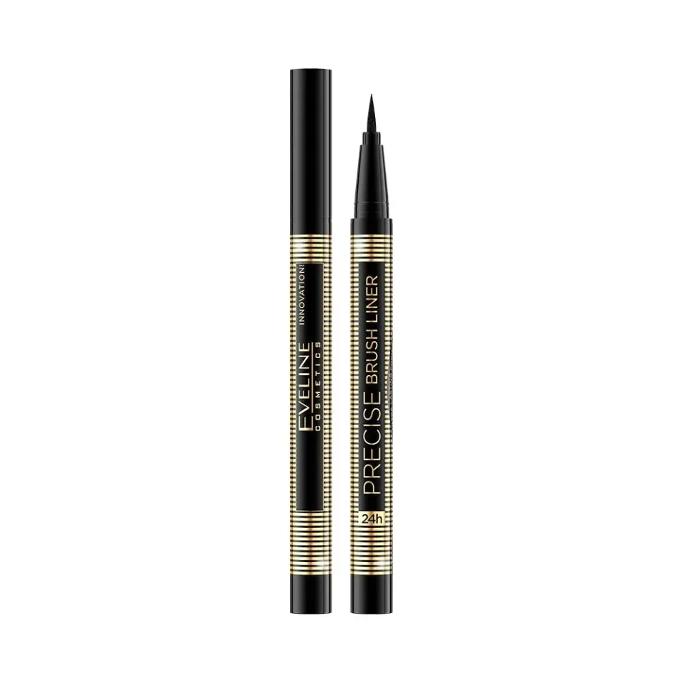 Eveline Precise Brush Liner eyeliner noir mat