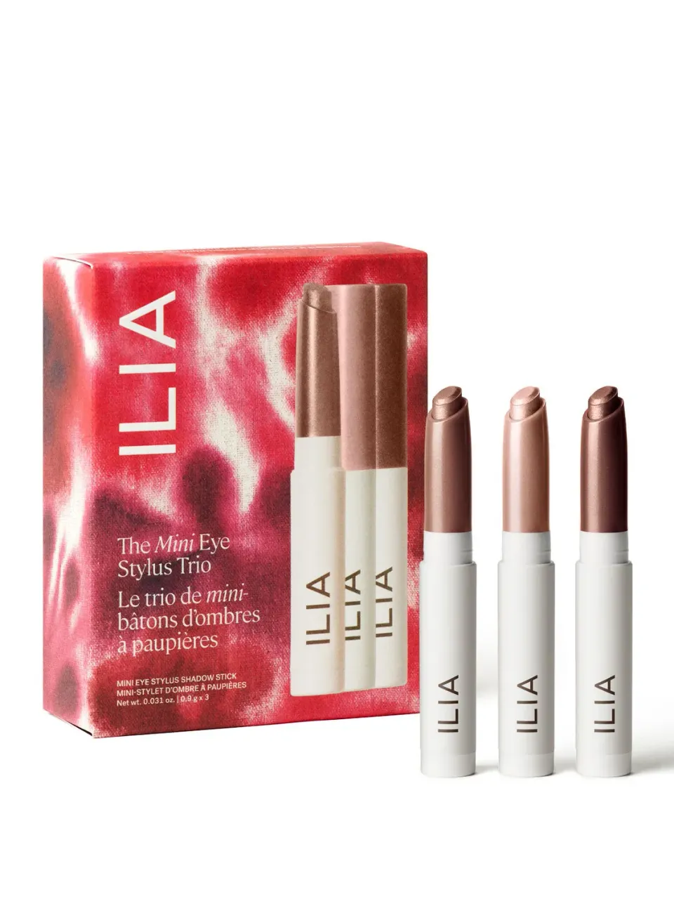 Ilia Mini Eye Stylus Trio fard paupières 3 minis waterproof
