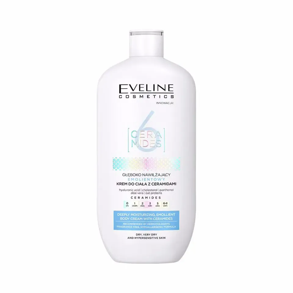 Eveline 6 Ceramides crème corps émolliente peau sensible