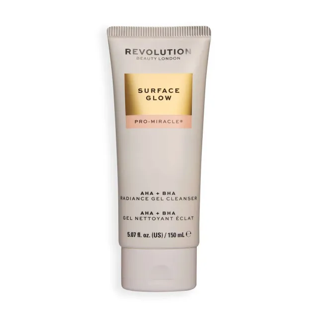 Revolution Pro Miracle Surface Glow gel nettoyant AHA BHA