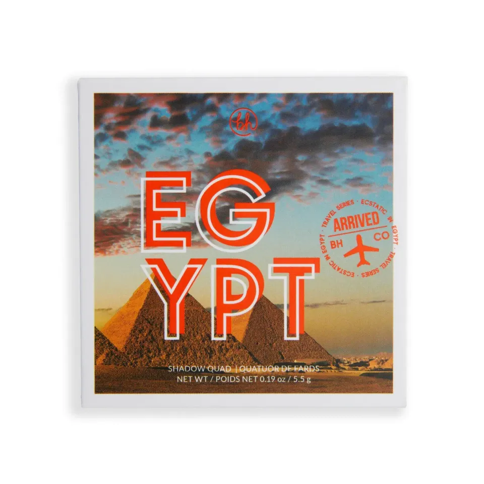 BH Ecstatic in Egypt quad fards à paupières neutres mat shimmer