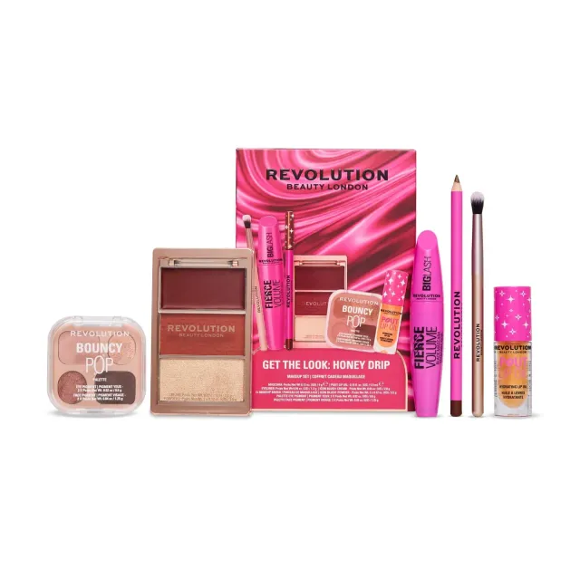 Revolution Get The Look Honey Drip coffret maquillage 6 pièces