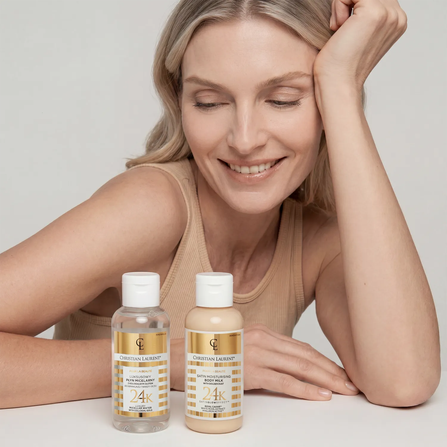 Eveline Christian Laurent eau micellaire or 24K 100 ml