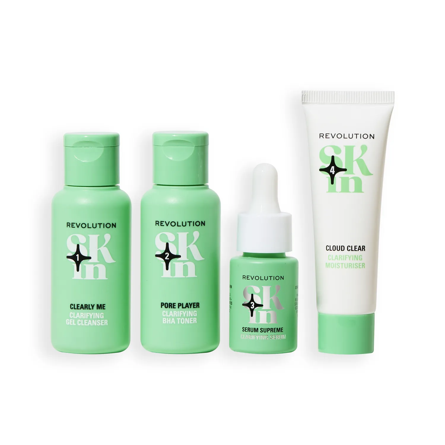 Revolution Skin Clearly Clarify kit 4 soins anti-boutons