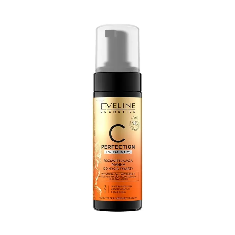 Eveline C-Perfection mousse nettoyante visage éclat doux