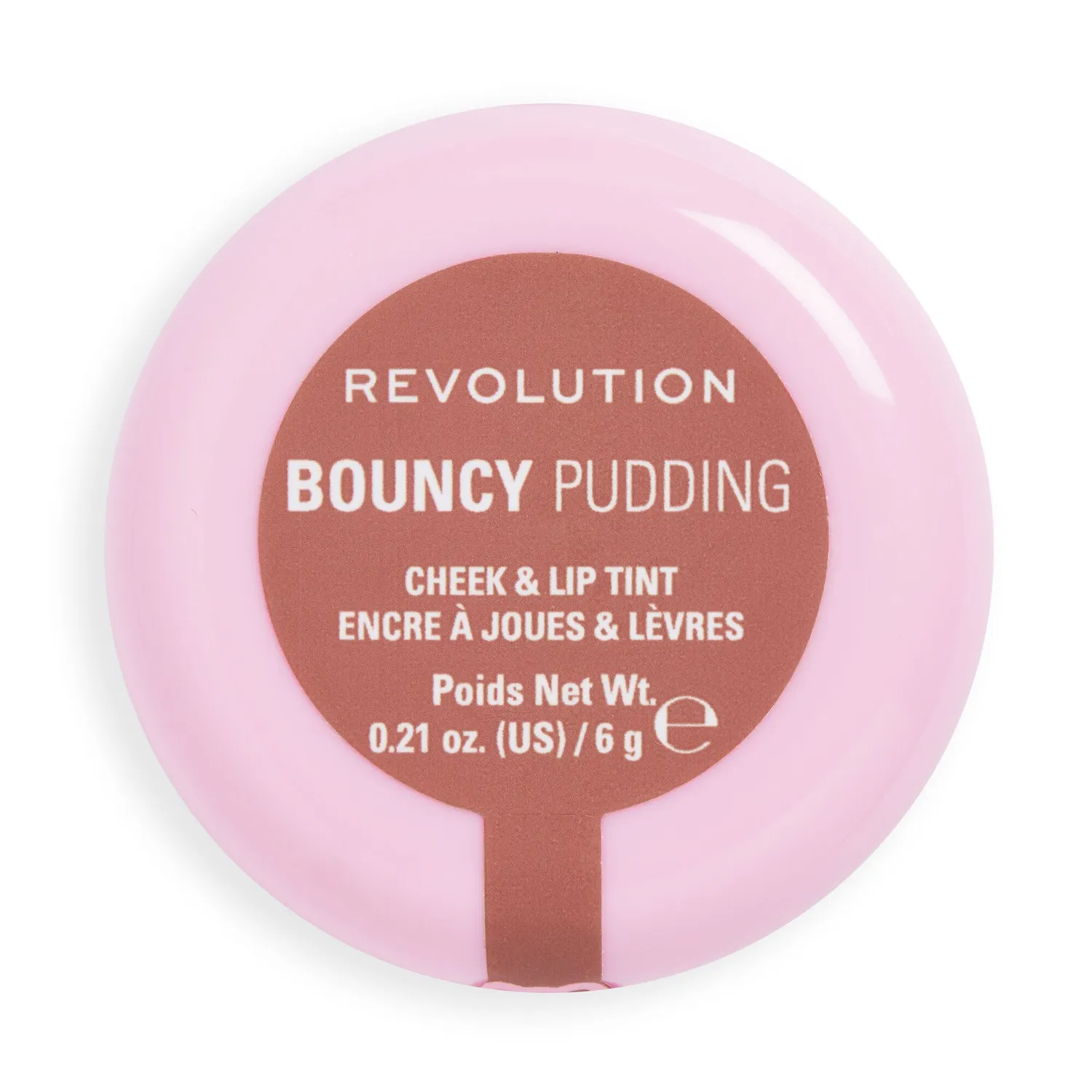 Revolution Bouncy Pudding tinte lèvres joues Peach Veil