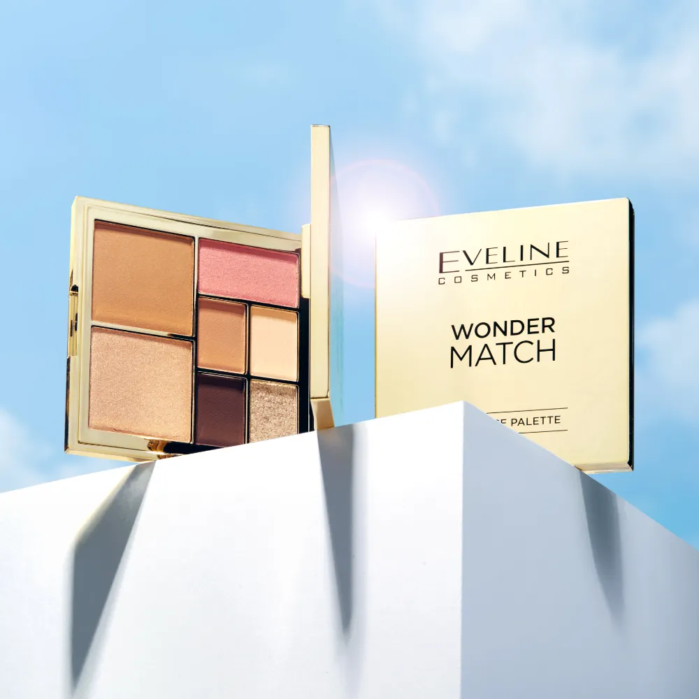 Eveline Wonder Match palette yeux et visage satinée vegan