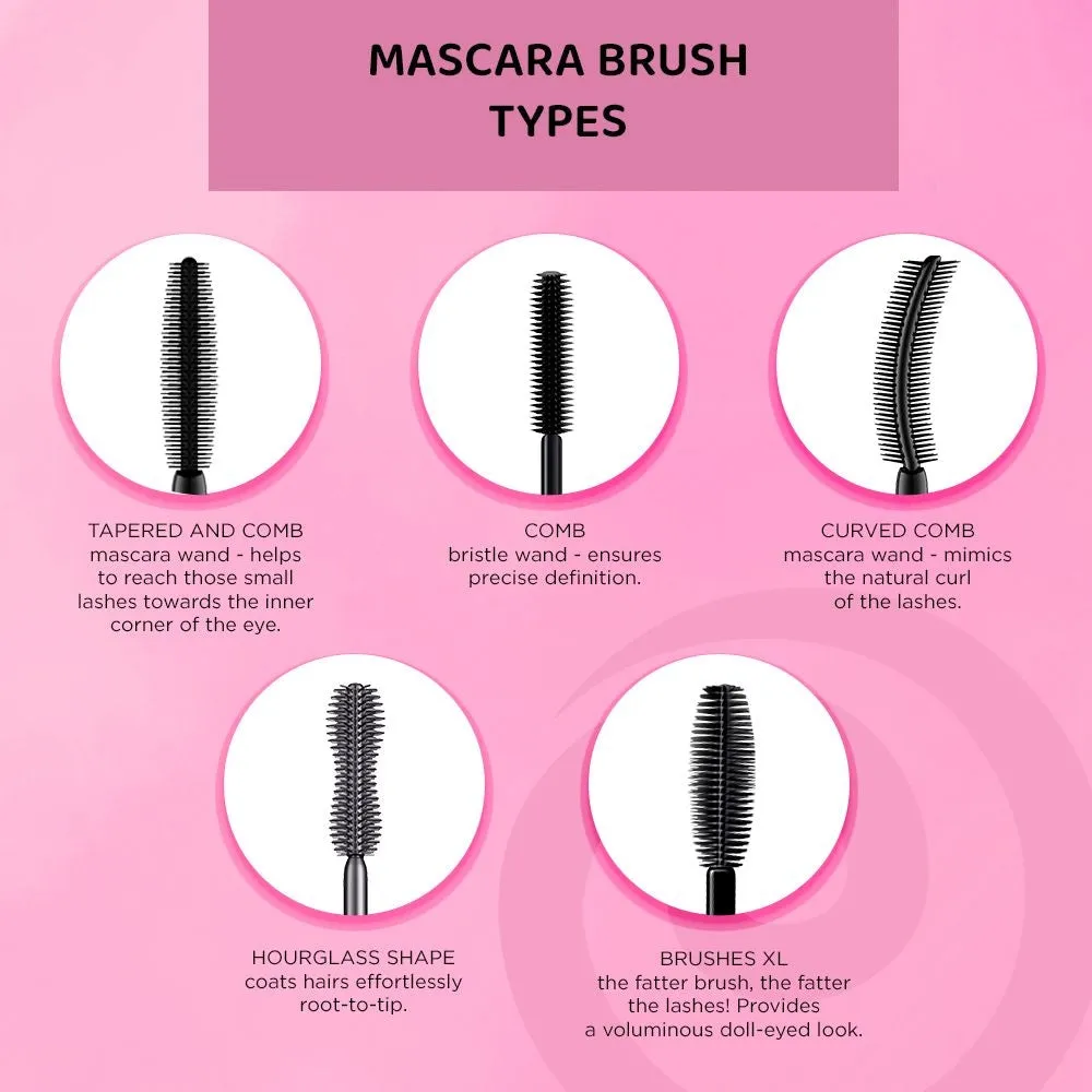 Eveline Extension Volume mascara volume définition brosse silicone