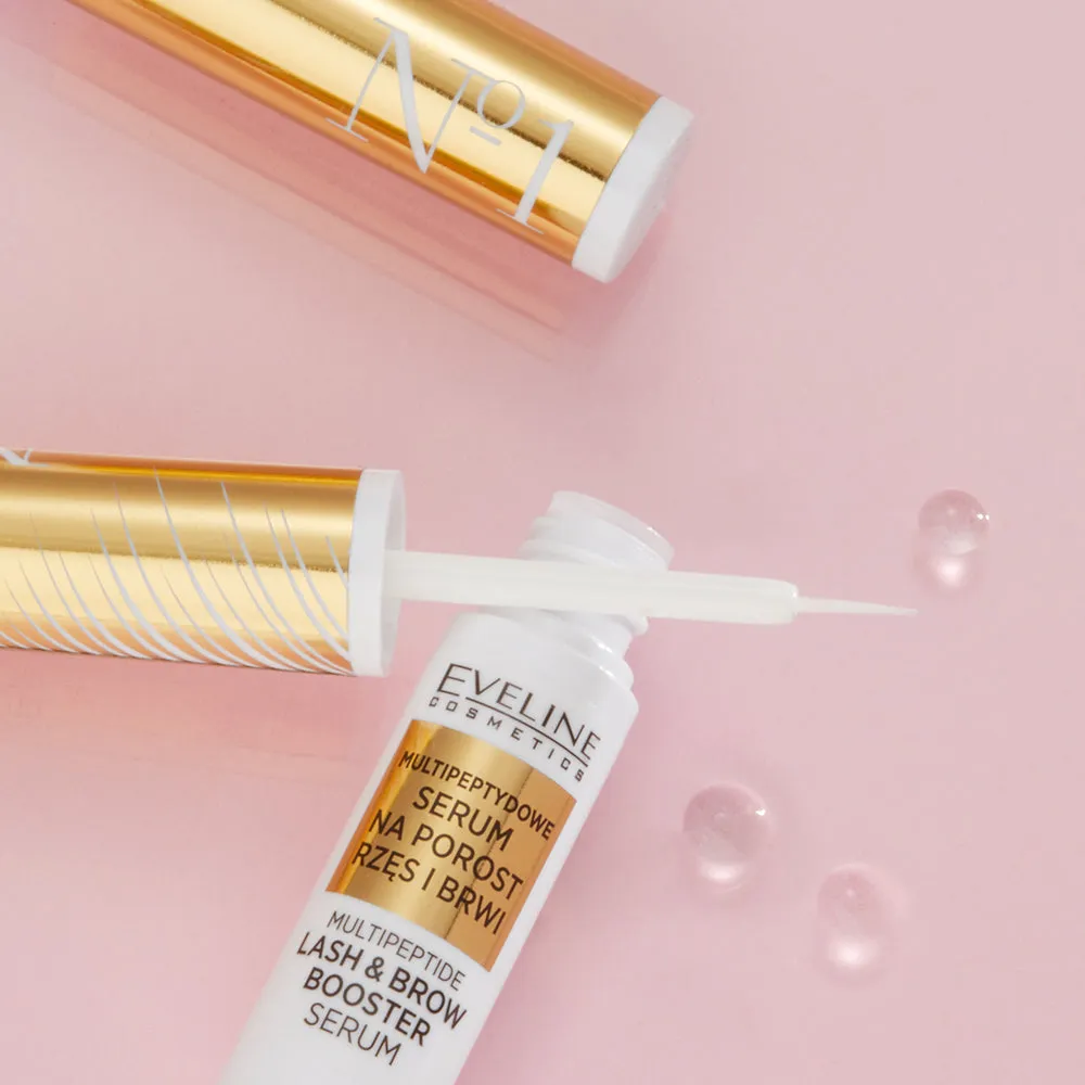 Eveline SOS Lash Booster sérum cils sourcils multipeptide