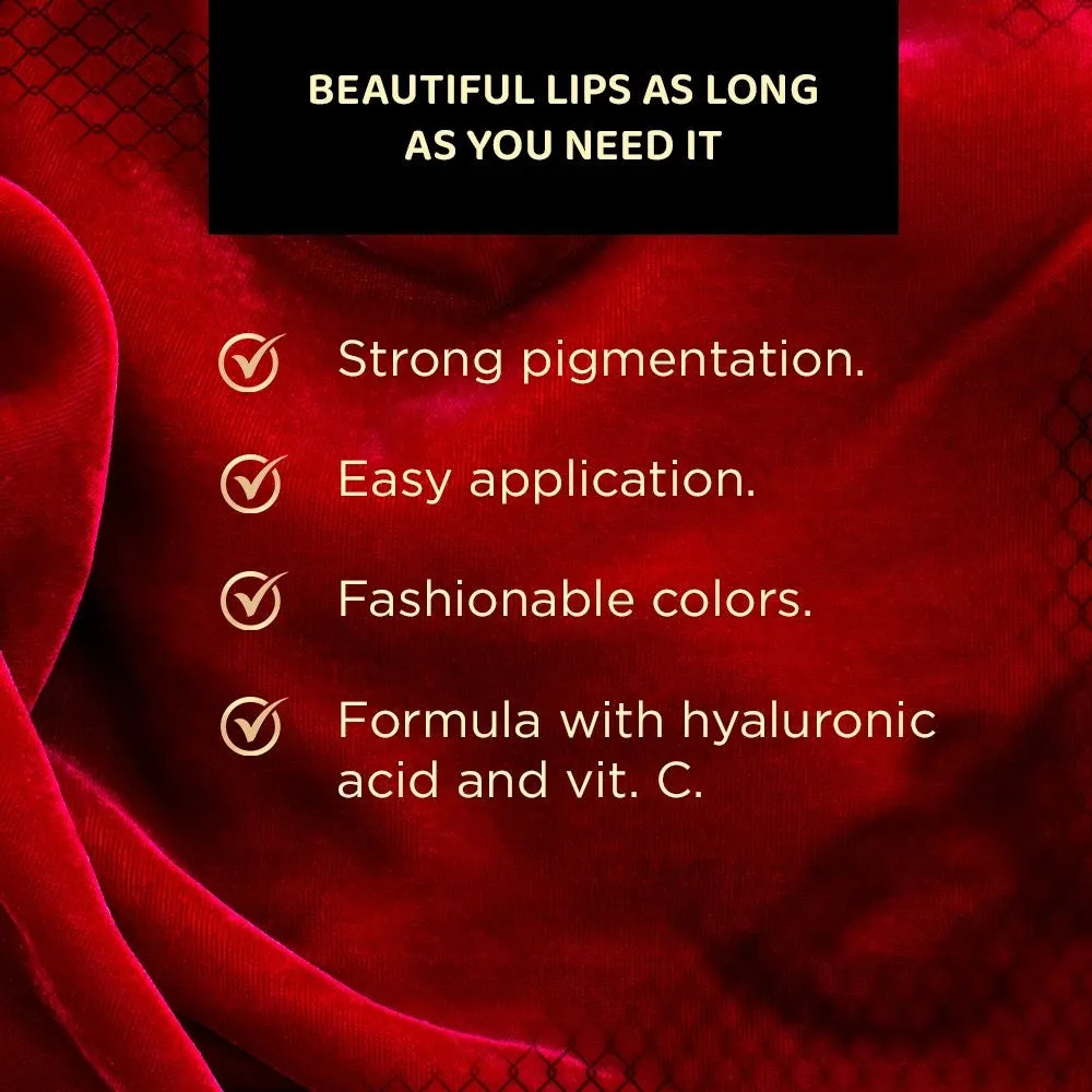 Eveline Cosmetics Variété Satin Matt rouge lèvres liquide n°01