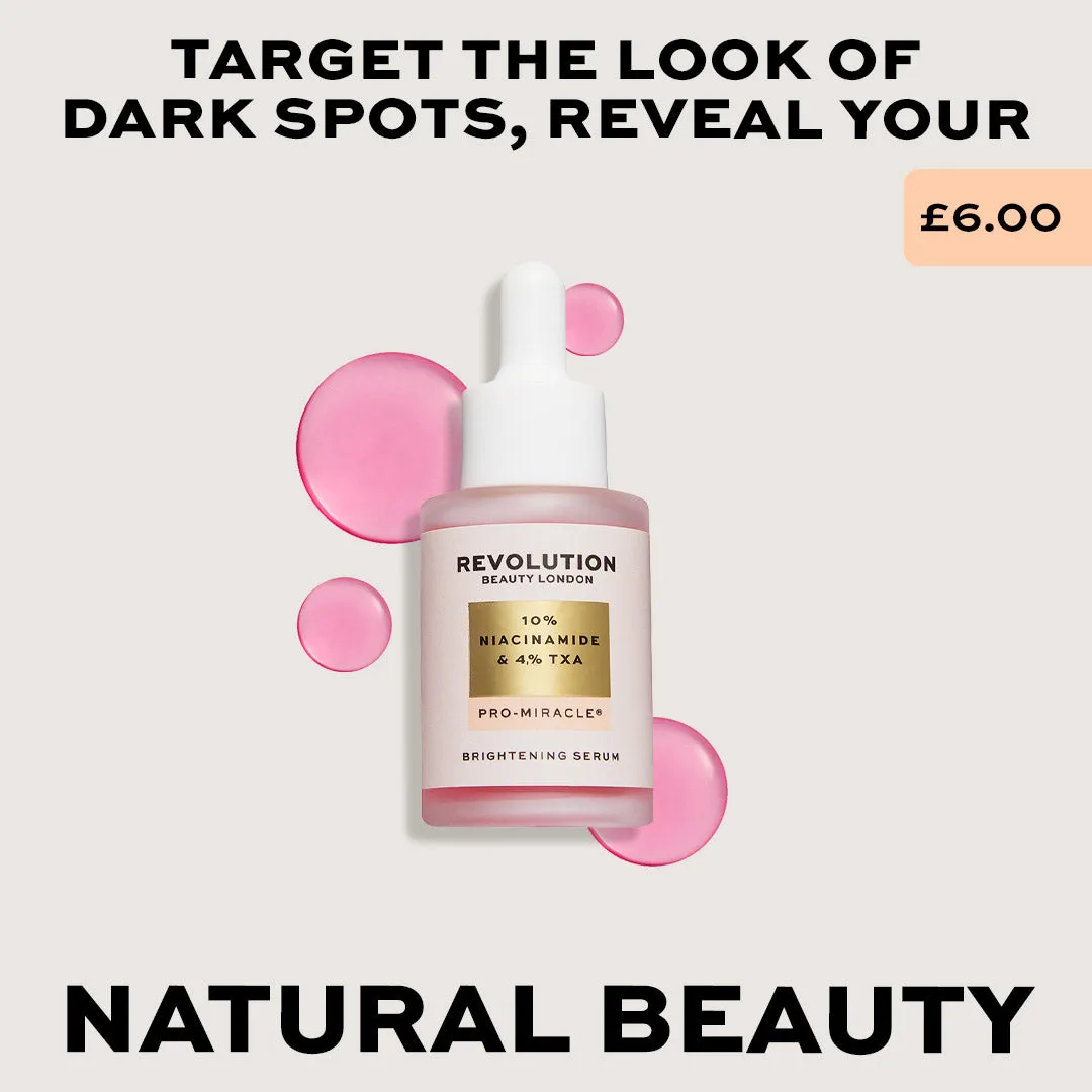 Revolution Pro Miracle sérum visage 10% niacinamide pores