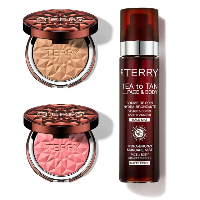 By Terry Tea to Tan Routine trio teint halé visage corps