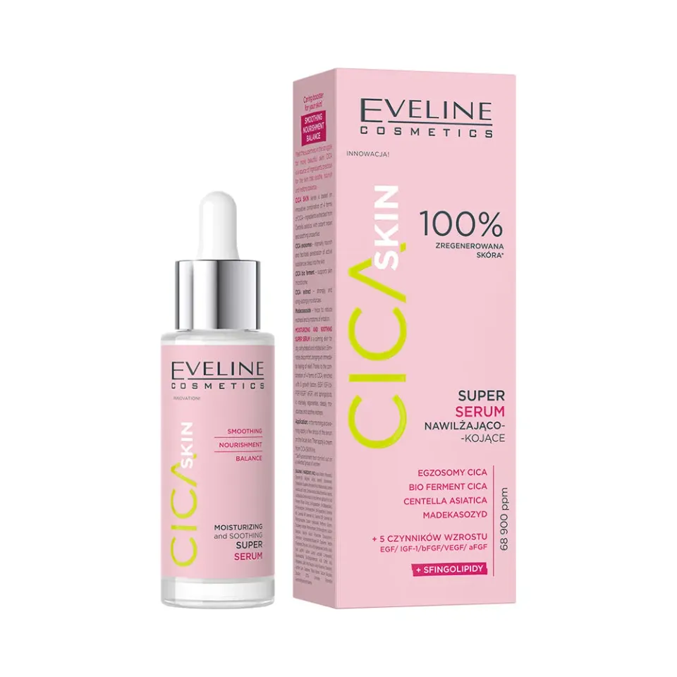 Eveline Cica Skin super-sérum visage apaisant hydratant barrière