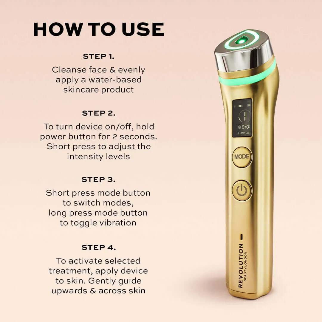 Revolution Pro Miracle Pro-R LED Booster soin visage 5 modes