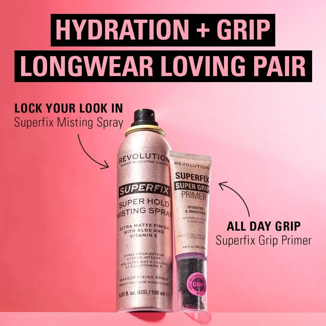 Revolution Superfix Prep & Fix Duo coffret maquillage longue tenue
