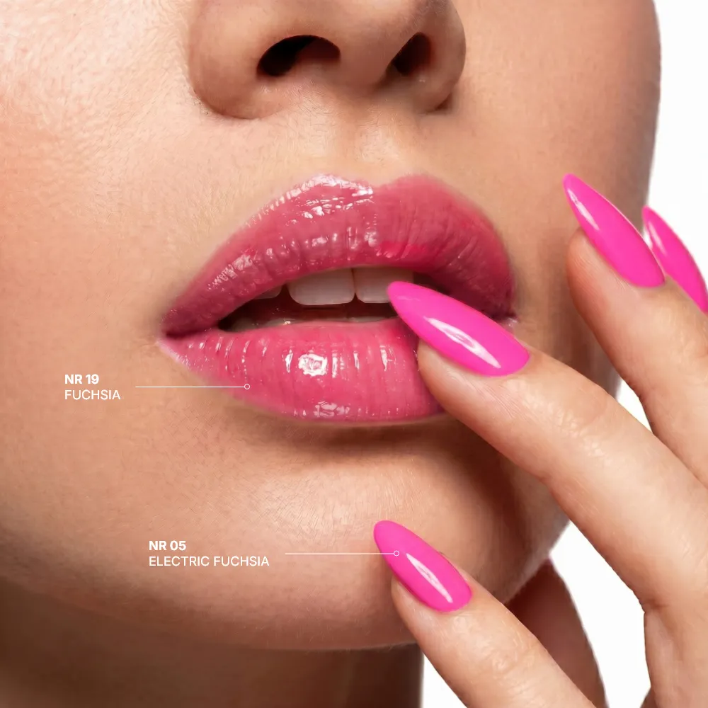 Eveline Fuchsia Fever coffret gloss + vernis fuchsia