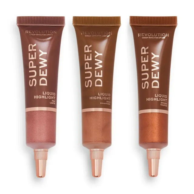 Revolution Superdewy highlighter liquide Gold