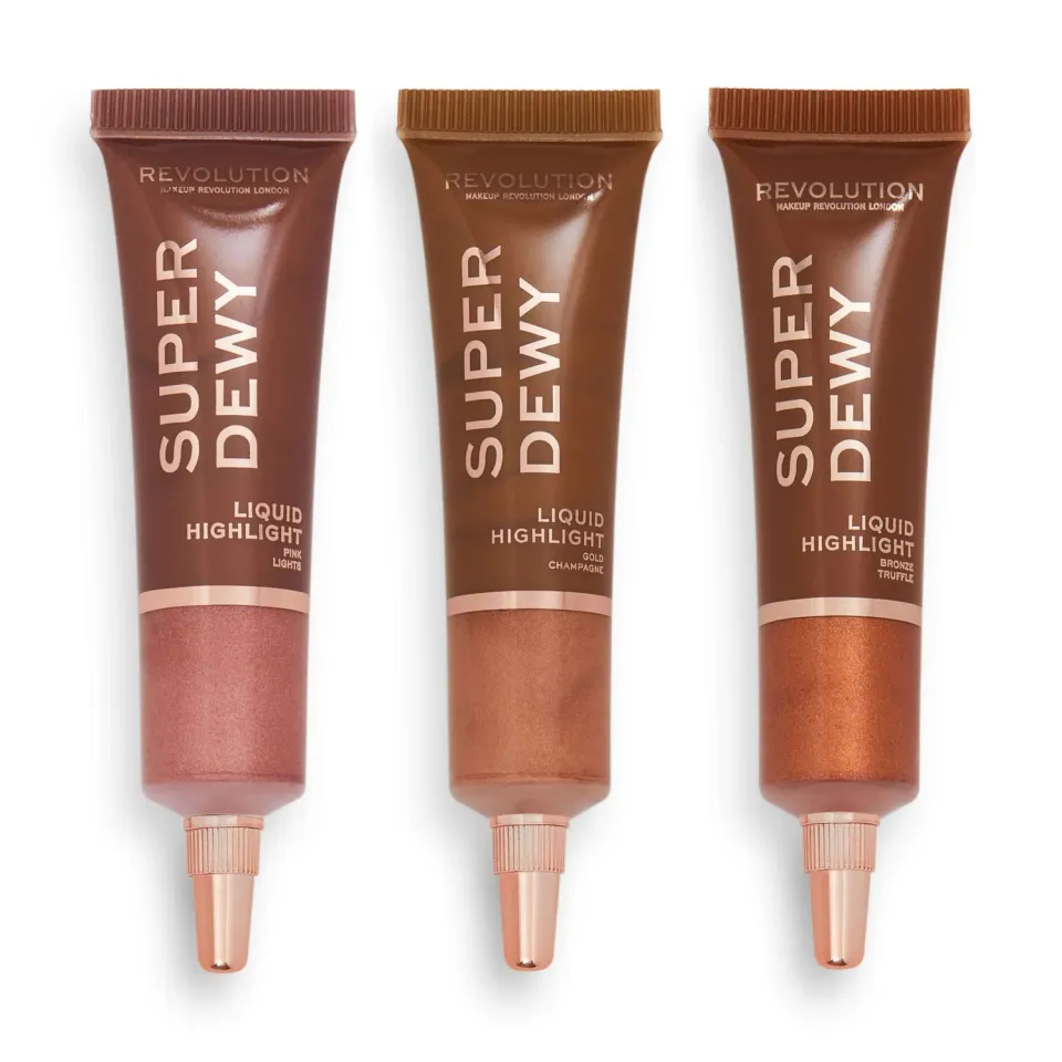 Revolution Superdewy highlighter liquide Gold