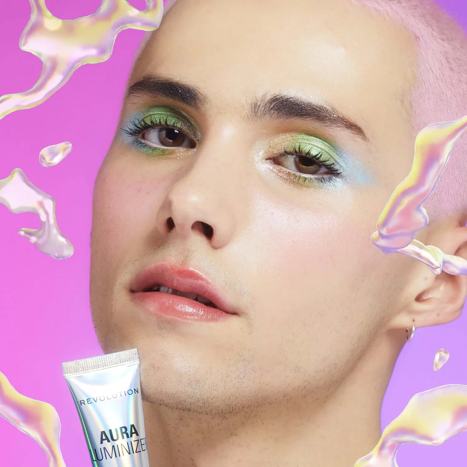 Revolution Mood Switch Aura Highlight Trippin Pink enlumineur liquide