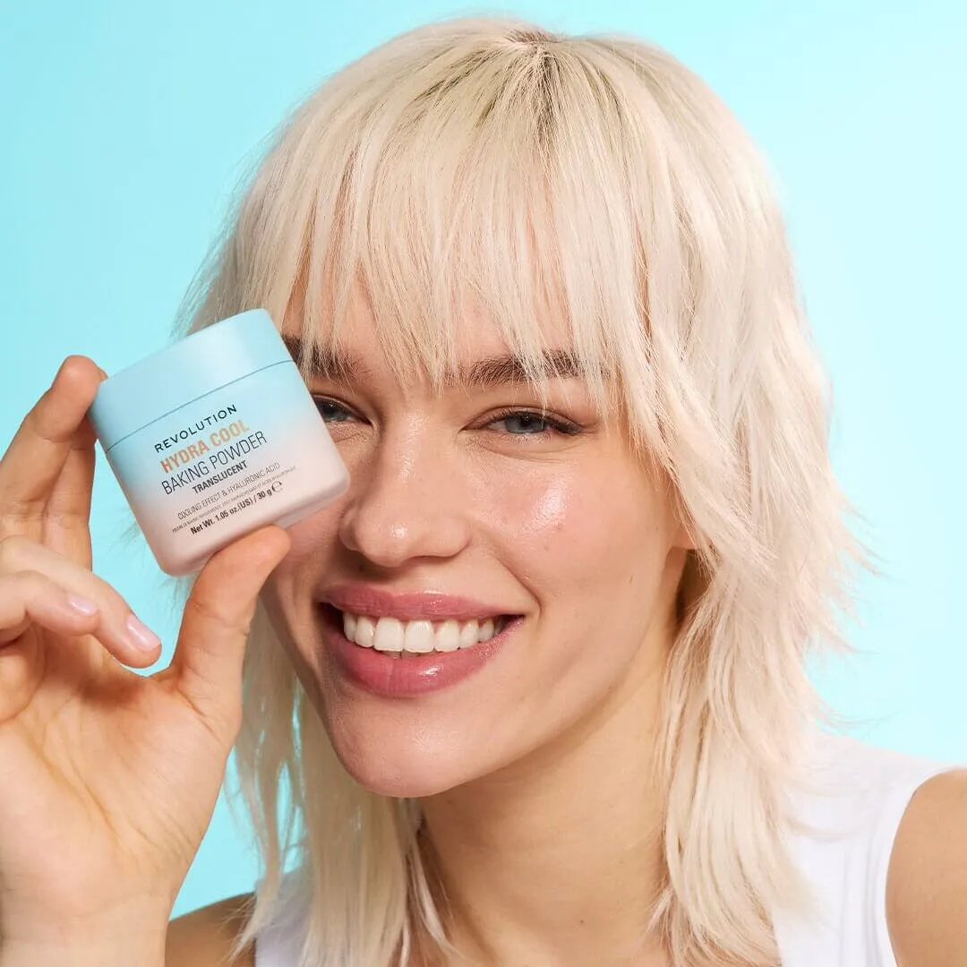 Revolution Hydra Cool Poudre Libre Baking Translucent effet frais