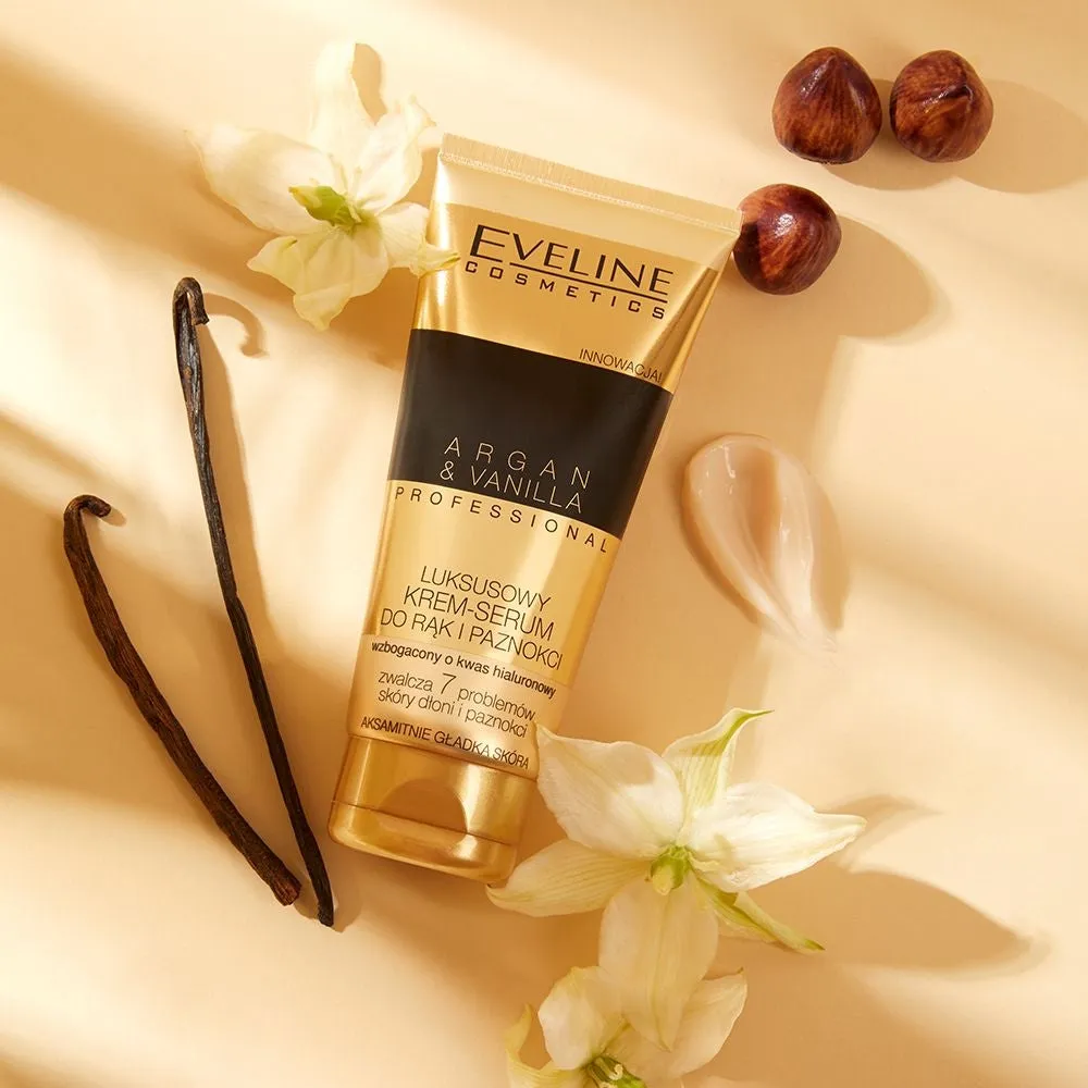 Eveline Argan Vanilla crème mains et ongles vanille