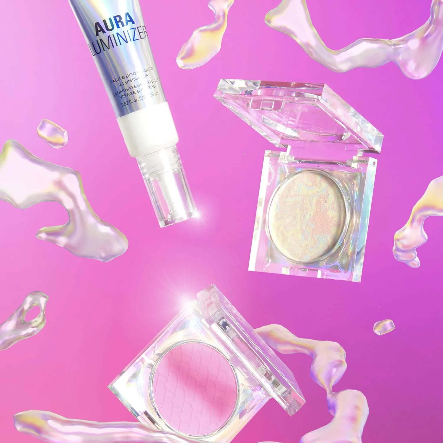 Revolution Mood Switch Aura Highlight Trippin Pink enlumineur liquide
