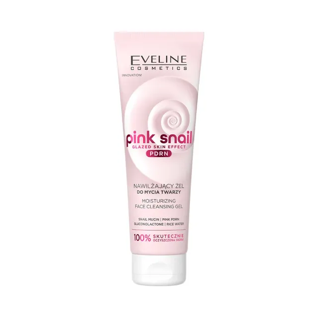 Eveline Cosmetics Pink Snail gel nettoyant visage hydratant