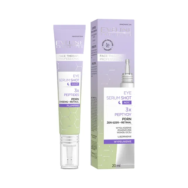 Eveline Eye Serum Shot sérum yeux nuit repulpant rides
