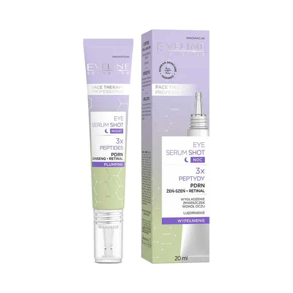 Eveline Eye Serum Shot sérum yeux nuit repulpant rides