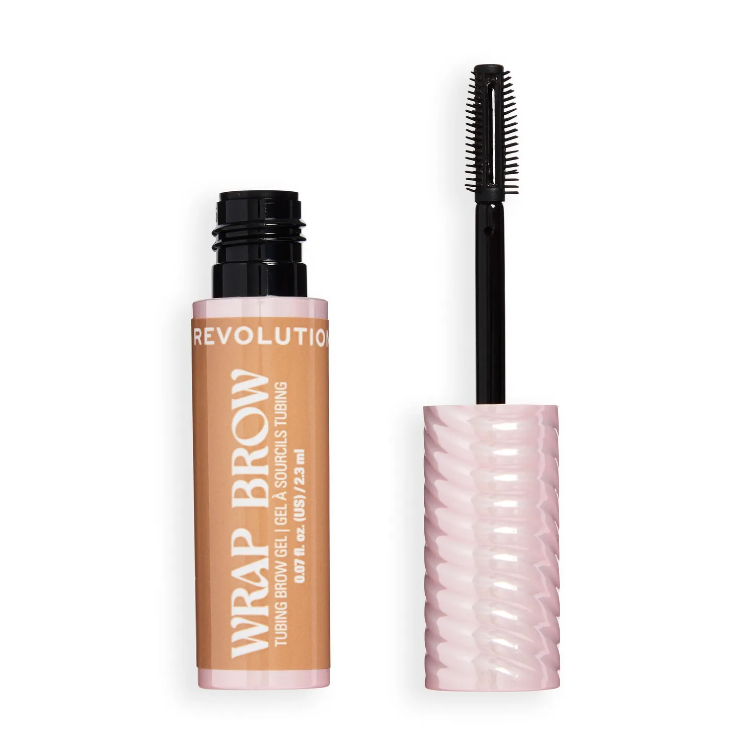 Revolution Wrap Brow gel sourcils tubing marron moyen chaud