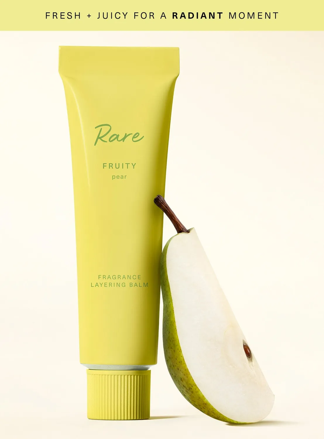 Rare Beauty Fragrance Layering Balm baume parfum poire fruitée