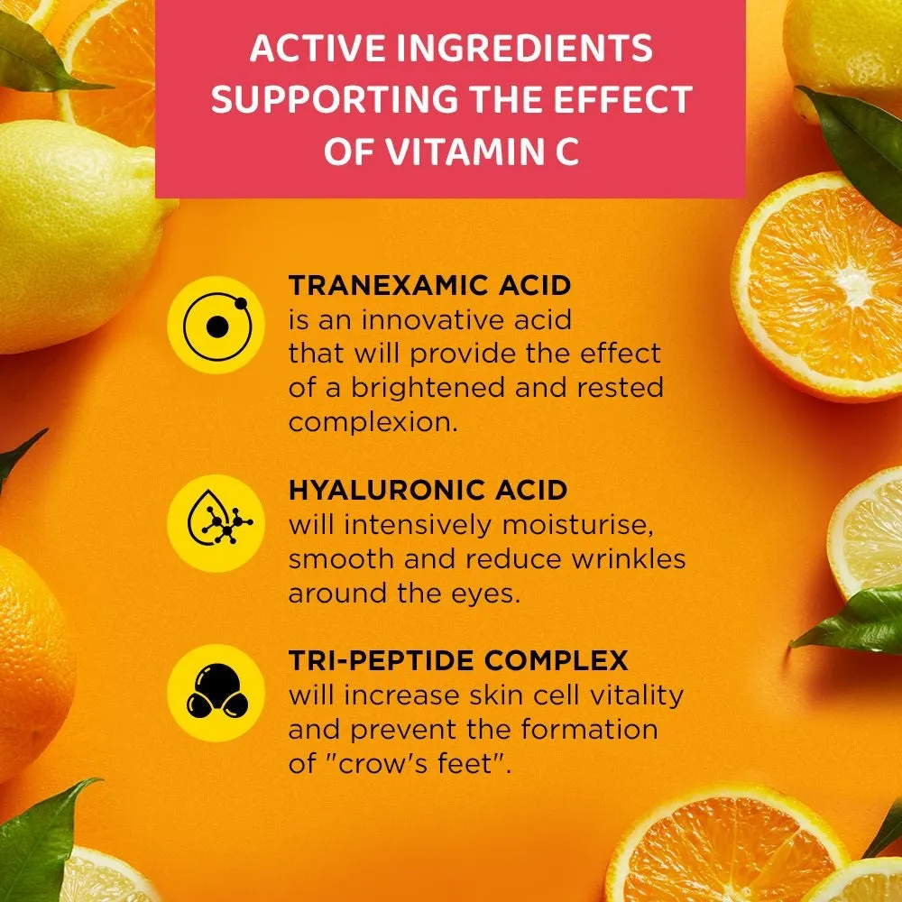 Eveline Vitamin C 3x Action sérum yeux roll-on éclat
