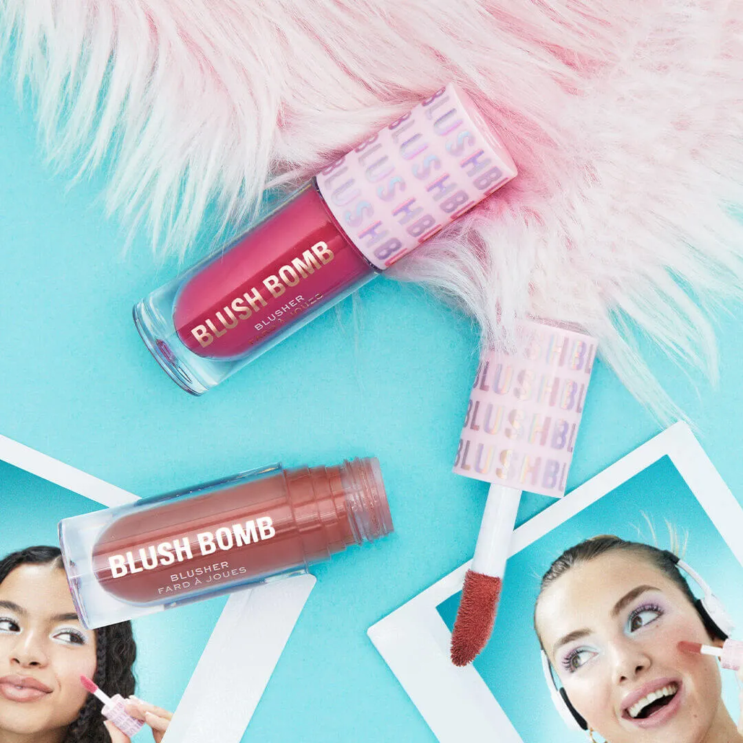 Revolution Y2K Baby Blush Bomb blush liquide That's Fly Nude