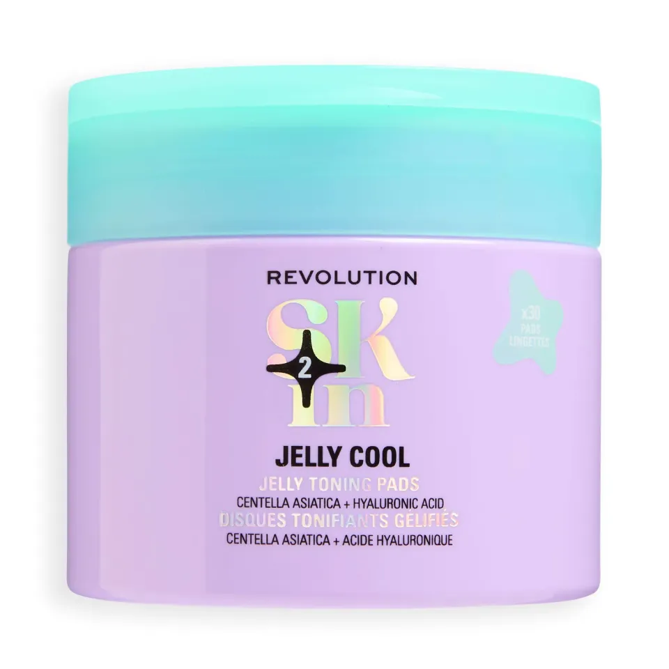 Revolution Skin Jelly Cool Jelly pads toniques centella