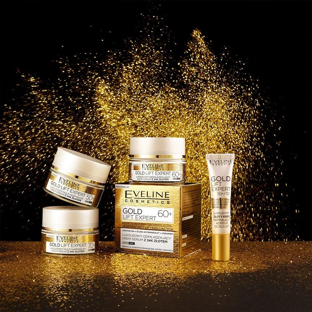 Eveline Cosmetics Gold Lift Expert crème jour nuit 60+ lift
